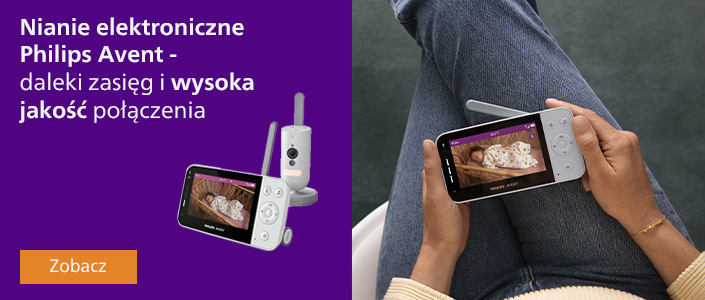Nianie elektroniczne Philips Avent Daleki zasięg i wysoka jakość połączenia