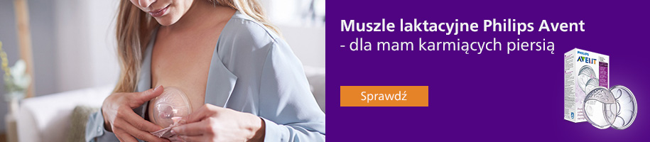 Muszle laktacyjne Philips Avent - dla mam karmiących piersią