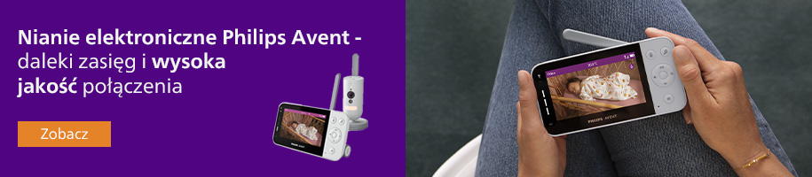 Nianie elektroniczne Philips Avent Daleki zasięg i wysoka jakość połączenia